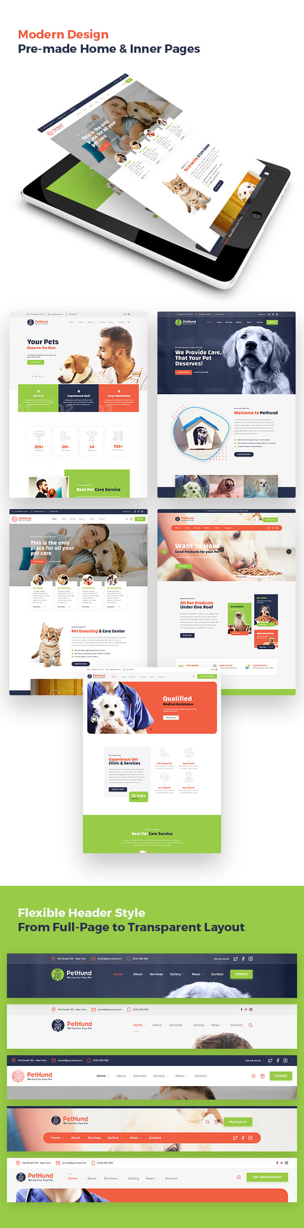 Pet Hund – Animals Shop & Veterinary HTML Template