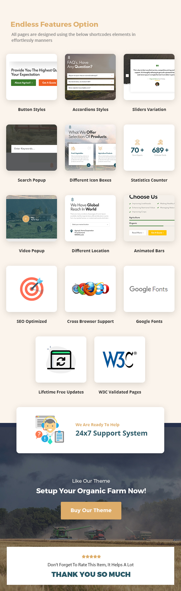 Agrisoil - PSD Template For Agriculture Farm & Farmers