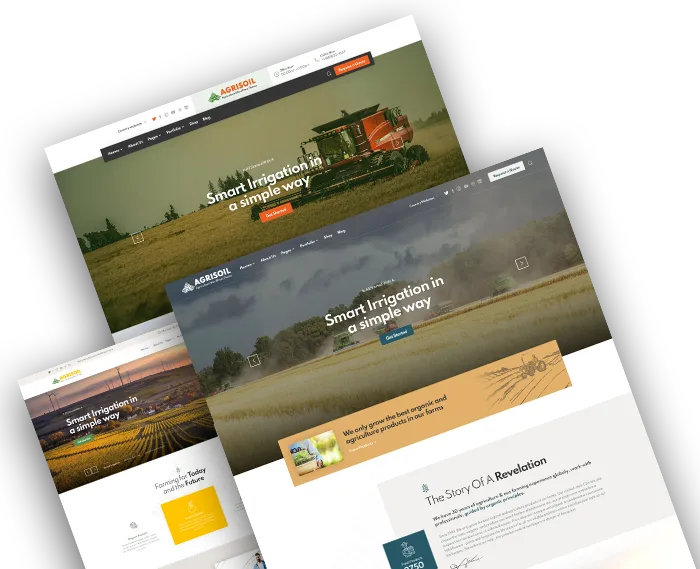 Agrisoil – Agriculture & Organic Farm WordPress Theme