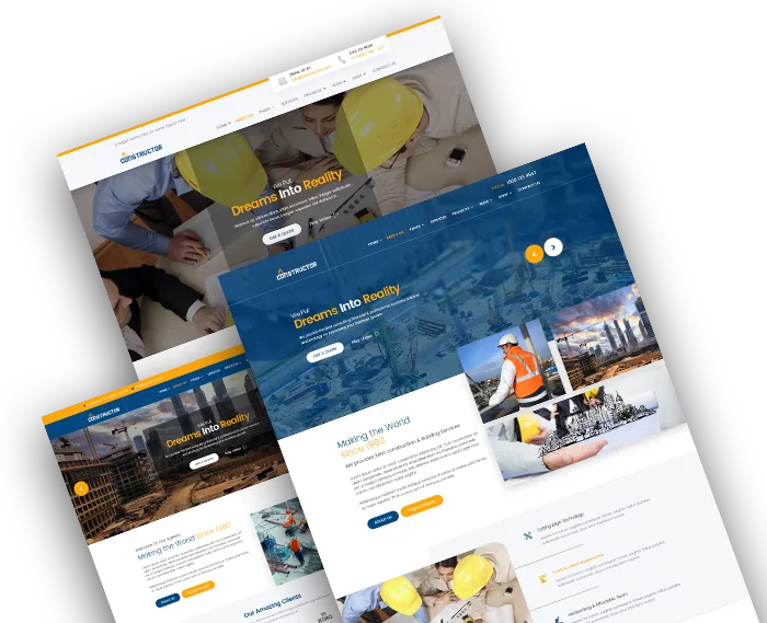 Constructor – A Construction Building PSD Template