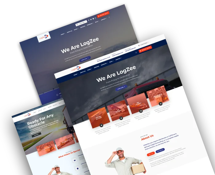 Logzee | Logistics, Transportation, Cargo WordPress Theme