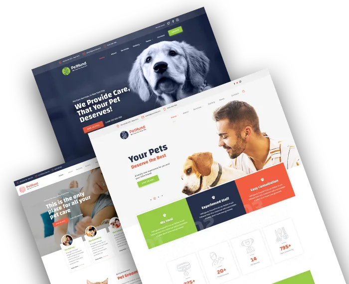 Pet Hund – Animals Shop & Veterinary WordPress Theme