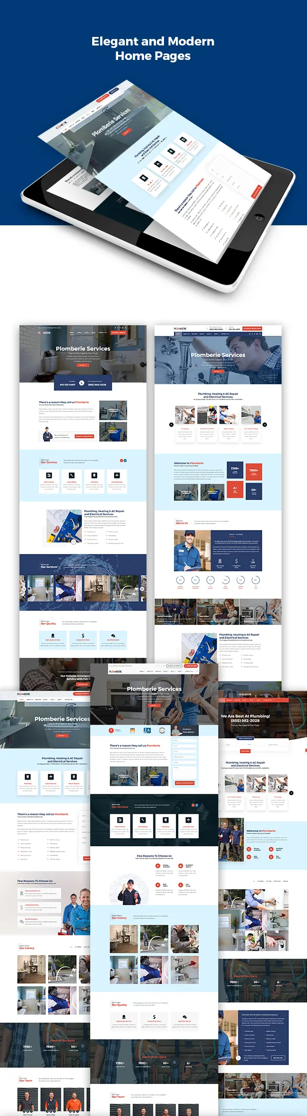 Plomberie | Plumber and Construction HTML Template | Themeforest