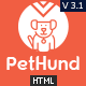 Pet Hund – Premium Animals Shop & Veterinary HTML Template