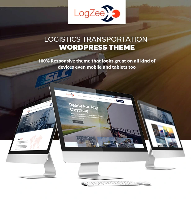 Logistics Transportation Cargo WordPress Theme